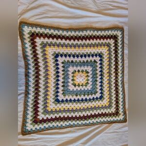 Homemade Crochet Lap Or Baby Blanket